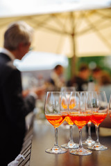 beverages at an event