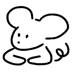 ねずみ　子年　年賀　2020　素材　動物