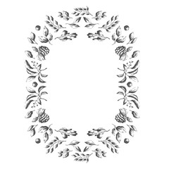 Frames leaf plant botanical flower berries social media instagram modern 