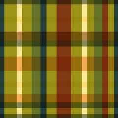Seamless tartan plaid pattern vector.