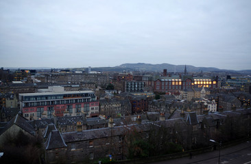 vue sur la ville d'Édimbourg
