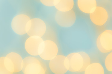 Obraz premium Abstract colorful defocused circular facula background. Festive Christmas and New Year with copy space