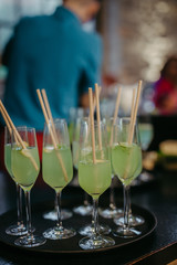 beverages at an event