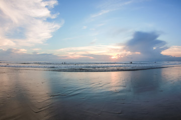 Double Six beach or Seminyak is a mixed tourist residential area on the west coast of Bali in Indonesia.