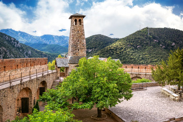 Fort Liberia in Villegranche-de-Conflent, France