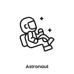 astronaut icon vector. astronaut icon vector symbol illustration. Modern simple vector icon for your design. astronaut icon vector  © Turgay Gasimli