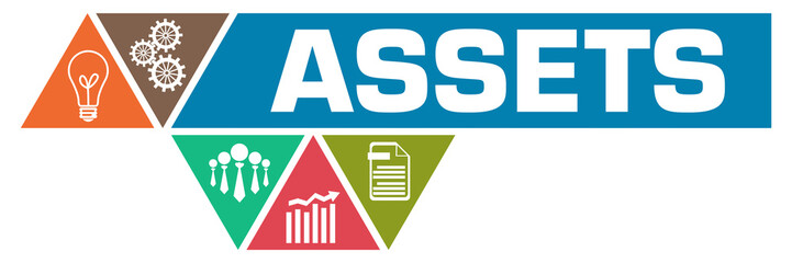 Assets Colorful Triangle Polygon Horizontal 