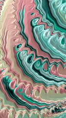 Artfully 3D rendering fractal background