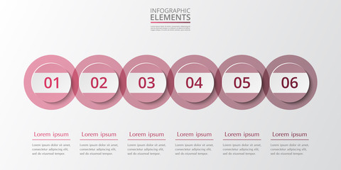 Vector infographic template