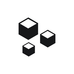 shipping logo template design vector illustration, icon