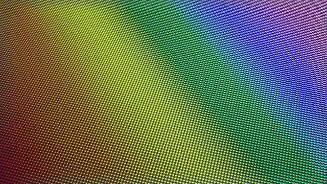 Gender Fluid text Pin Art animation - 3D Rendering