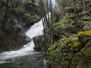 The Gorge of the Nogaledas in the Jerte Valley. Natural Park of the Sierra de Gredos. C&aacute;ceres Province. Estremadura. Spain