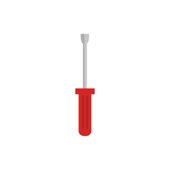 screwdriver design, Construction work repair reconstruction industry build and project theme Vector illustration