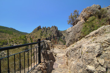 Balcón de los Moros y Mirador de los Mayas, Ayna, Albacete, España