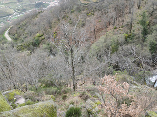 The Gorge of the Nogaledas in the Jerte Valley. Natural Park of the Sierra de Gredos. Cáceres Province. Estremadura. Spain