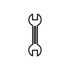 wrench design, Construction work repair reconstruction industry build and project theme Vector illustration