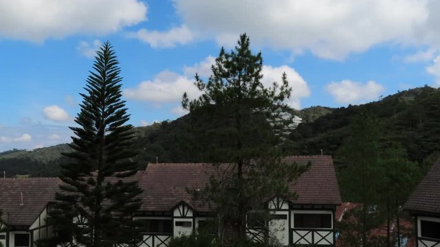 Timelapse cloudy at Cameron Highlands resort