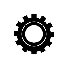 Gear design, construction work repair machine part technology industry and technical theme Vector illustration