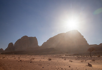 Wadi Rum desert (reserve), Jordan.