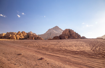 Wadi Rum desert (reserve), Jordan.