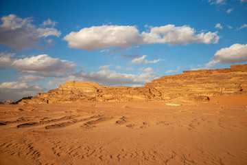 Wadi Rum desert (reserve), Jordan.