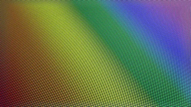 Pansexual text Pin Art animation - 3D Rendering