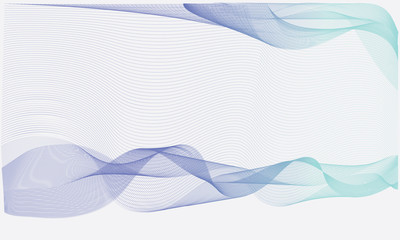 Abstract vector background, Modern colorful transparent waved lines for brochure, website, flyer design. Blue smoke wave. Blue wavy background.  Blue wave. Smoke wave blue. Transparent blue wave.