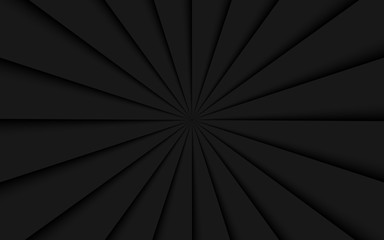 Black background with line shadow design. Vector illustration. eps 10