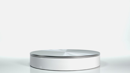 Shelf podium for the exhibition of goods