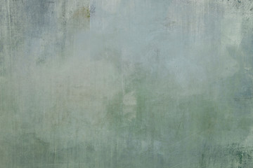 pale green grungy painting glace background or texture