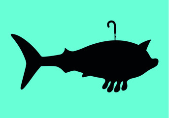 surrealist vector illustration