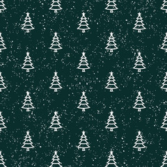 Christmas Seamless pattern decor. Can be used as background, packaging paper, cover, fabric and etc.