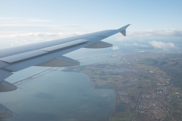 Obraz premium Avion dans le ciel