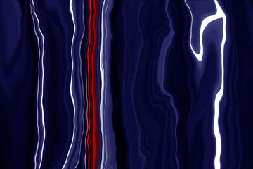 Liquid marbles or swirl ink marble in blue and lava red on abstract backgrounds	