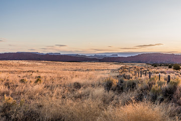 landscape of Kanab Utah taken in the fall