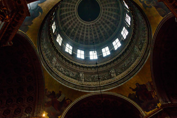 Interior of Kazan cathedral in St. Petersburg, Russia