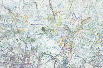 abstract floral background in pastel colors