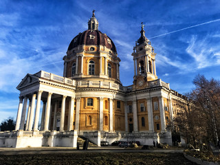 05/12/19 - Superga, Torino, Italy - The wondeful Basilica of Superga near Turin in Northen Italy