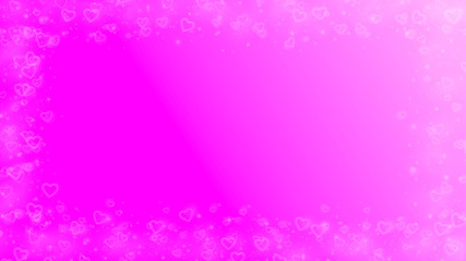 Pink hearts background. Stock photo of light pink layout sweet heart. Illustration with hearts in love concept for valentine's day. Beautiful for design card, advert anniversary text and advertising