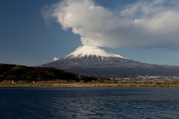 富士山と富士川
