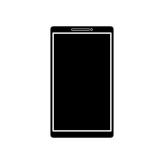 Smartphone design, Digital technology communication social media internet web and wireless theme Vector illustration