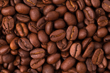 roasted coffee beans, can be used as background