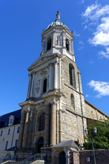 Fototapeta na wymiar Église Notre-Dame-En-Saint-Mélaine de Rennes, Ile-et-Vilaine, Bretagne, France