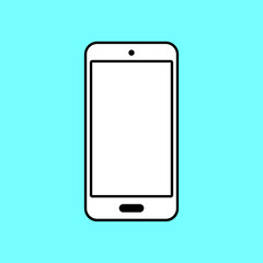 Cell phone vector icon