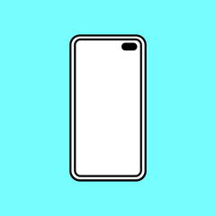 Cell phone vector icon