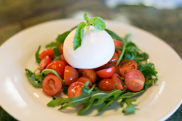 Salade tomate mozzarella