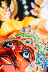 carnival mask on a background