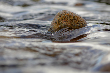 Stone in Dartmoor River