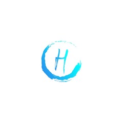 classic and very elegant logo logo with color gradations.