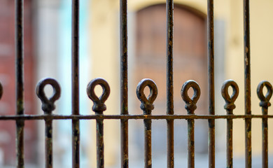 Bars in focus